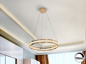 Lorian Люстра с 1 кольцом блестящее золото