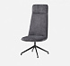 Офисное кресло без подлокотников Kori с высокой спинкой и алюминиевым основанием
