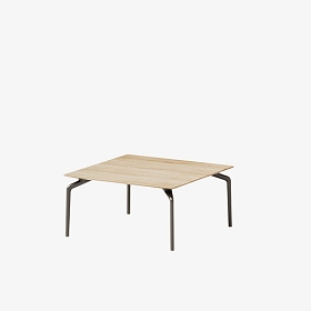 Квадратный столик Kern 70x70 высотой 35 см