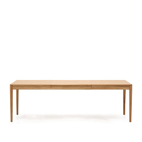 Раздвижной стол Lenon из натурального массива дуба и шпона 160(240)x90