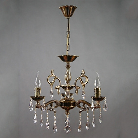 Люстра MANTRA Leon Ambiente 3L 2128/3 PB Tear Drop