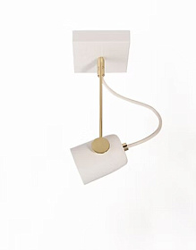 Потолочный/настенный светильник Salter C1 blanco & dorado