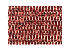 Ковер CHIMOS красный 200 x 300