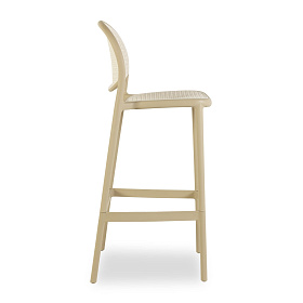 Уличный барный стул Gery бежевого цвета