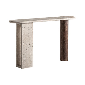 Консольный столик Clar из травертина