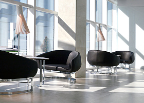 Кресло Paul хромированное основание A5025/05