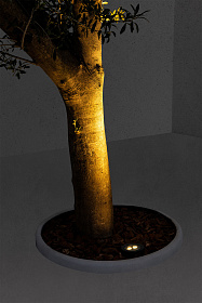 Встраиваемый светильник Tras черный