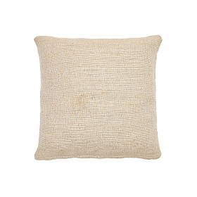 Machiel Чехол на подушку из натуральной и белой вискозы и хлопка 50 х 50 см