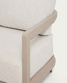 Комплект садовой мебели Nerano из алюминия цвета таупе