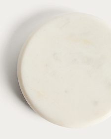 Erefi Набор из 4 белых мраморных подставок под стаканы