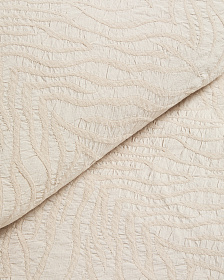 Плед Zenti из 100% хлопка двухсторонний жаккардовый