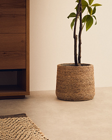 Набор Sigal из 2 цементных горшков для растений Ø 24 см / 31 см