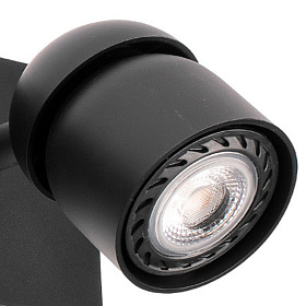 Бра Coco 3л черный