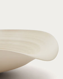 Macaire Ваза из керамики бежевого цвета Ø 37 x 34 см