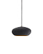 Подвесной светильник Inda из металла в черном цвете Ø 30