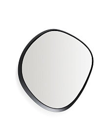 Зеркало Tebel черное металлическое 67,5 x 74,5 см