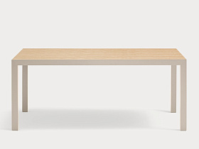 Обеденный стол Alma дуб/песочный
