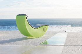 Уличное кресло-качалка La Siesta