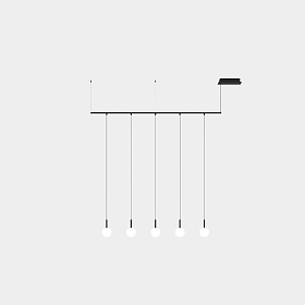 Подвес Tubs Modular Track with 5 Spheres 00-A205-05-M1