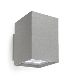 Бра уличное Afrodita Power LED Double Emission 21.6W 3000K ON-OFF Gris 1324lm