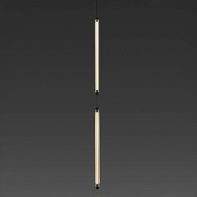 Подвесной светильник LUMINA 600 2L COLGANTE EMP S/M черный LED 24W 2200K