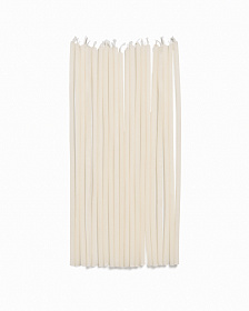 Набор Solvin из 20 бежевых свечей