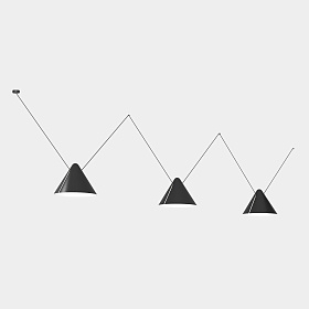 Подвес Super Attic 3 bodies Conic Shape 2250mm Side 00-8377-05-05