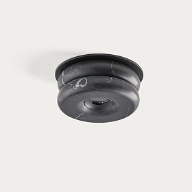 Встраиваемый потолочный светильник Mart T0301/2 черный мрамор