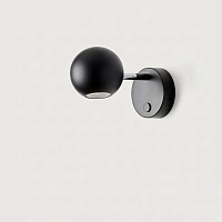 Настенный светильник Lita черное дерево