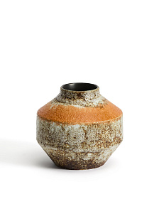 Ваза Estin разноцветная керамическая 16,5 см