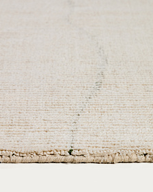 Ковер Lisdan из синтетического волокна цвета экрю 160 x 230 см