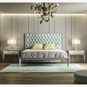 Прикроватная тумбочка Triangle Mirage с 1 ящиком 50x62