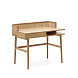 Araxi Письменный стол из массива ясеня и ротанга 105 x 62 см