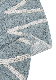 Ковер круглый Алфавит Round ABC (голубой) 150R