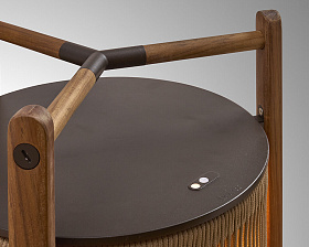 Уличный напольный светильник Kando P/111 Outdoor песочный Cord