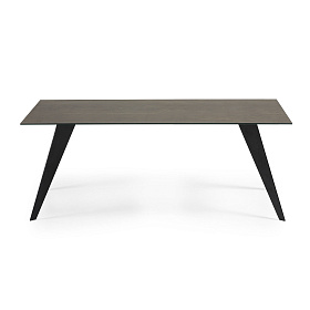 Стол Nack 200x100 керамика антрацитовый