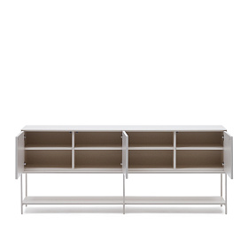 Vedrana Сервант 3-дверный белый лак 195 x 80 см