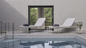 RODONA Стол приставной WHITE WASH D45