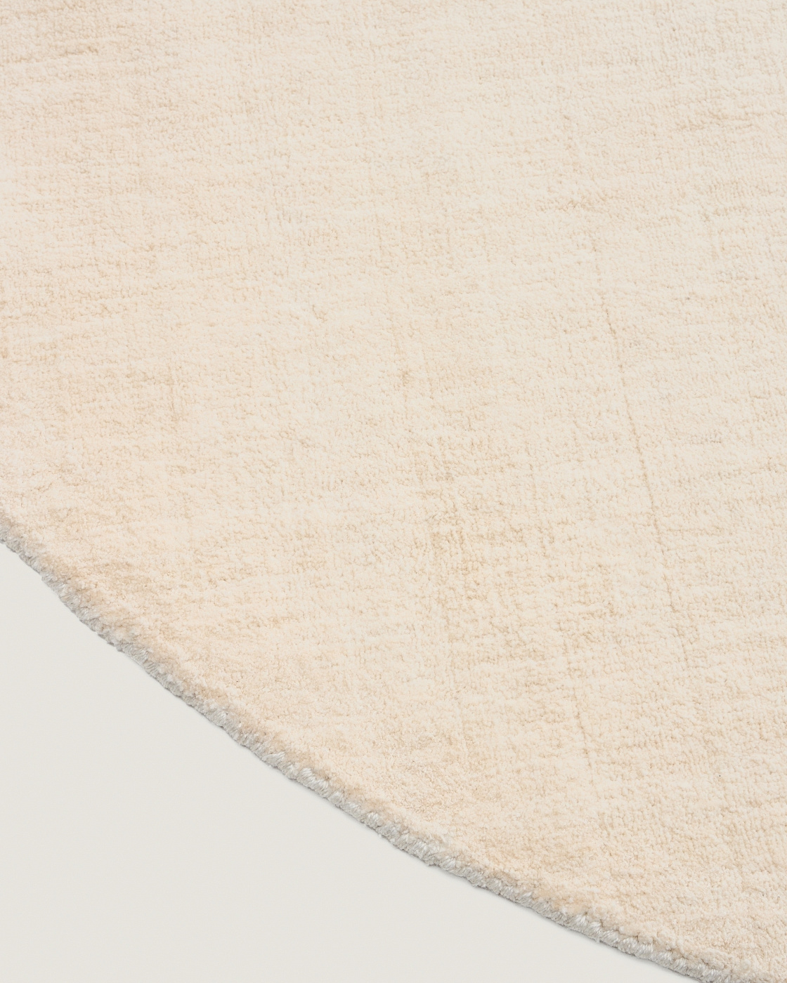 Empuries Круглый белый ковер Ø200 см