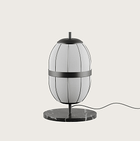 Настольная лампа Pull Matt black/Matt black