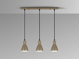 Afra Люстра 3L коричневый