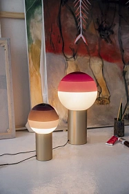 Настольный светильник Dipping Light Burgundy-матовая латунь