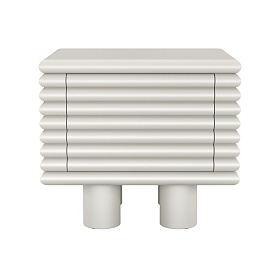 Прикроватная тумбочка WABI SABI 50x40x45 бело-кремовый лак