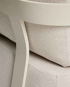 Уличное кресло Tamaris из алюминия цвета экрю