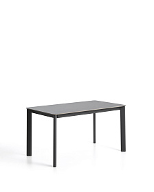 Уличный стол Anafi с графитовой столешницей из спеченного камня, 140 x 80 см