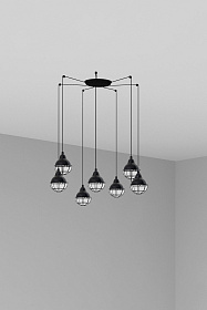 Люстра Claire 7L черный