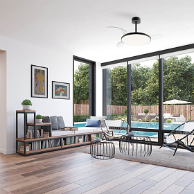 9055 Люстра-вентилятор SLIM FAN