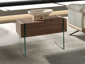 Прикроватная тумбочка CP1803-H-NOGAL /7042