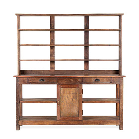 Стеллаж Sadao из натурального дерева