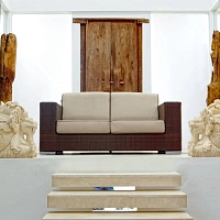 Диван двухместный Cuatro RED PULUT